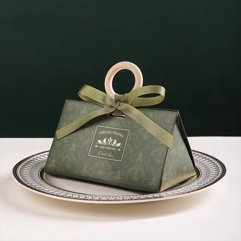 

Креативное деревянное кольцо EID, свадебные сувениры, коробка для конфет, упаковка для дня рождения, сумки для шоколадных конфет, помощь для будущей мамы