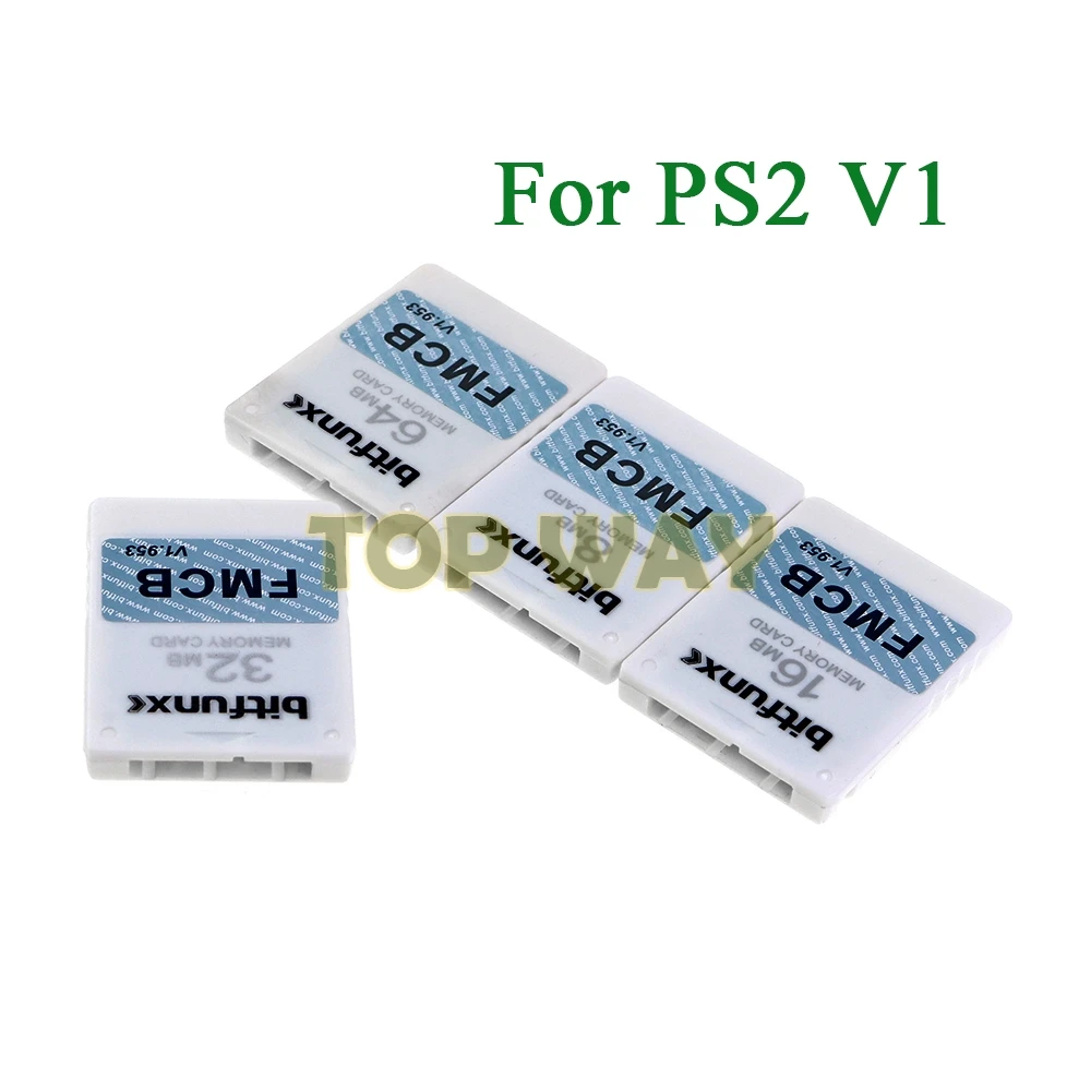 5PCS MCboot V2 V1.953 Memory Card Accessories Game Memory Card For Sony PS2 Playstation 2 FMCB McBoot Free MC Boot V1 V1.953