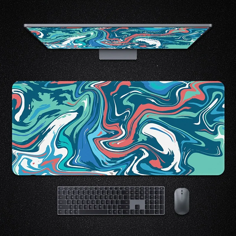 31.5 x 11.8in Mouse Pad Computer Laptop Anime Keyboard Mouse Mat Large Mousepad Keyboards Gamers Decoracion Desk Mat