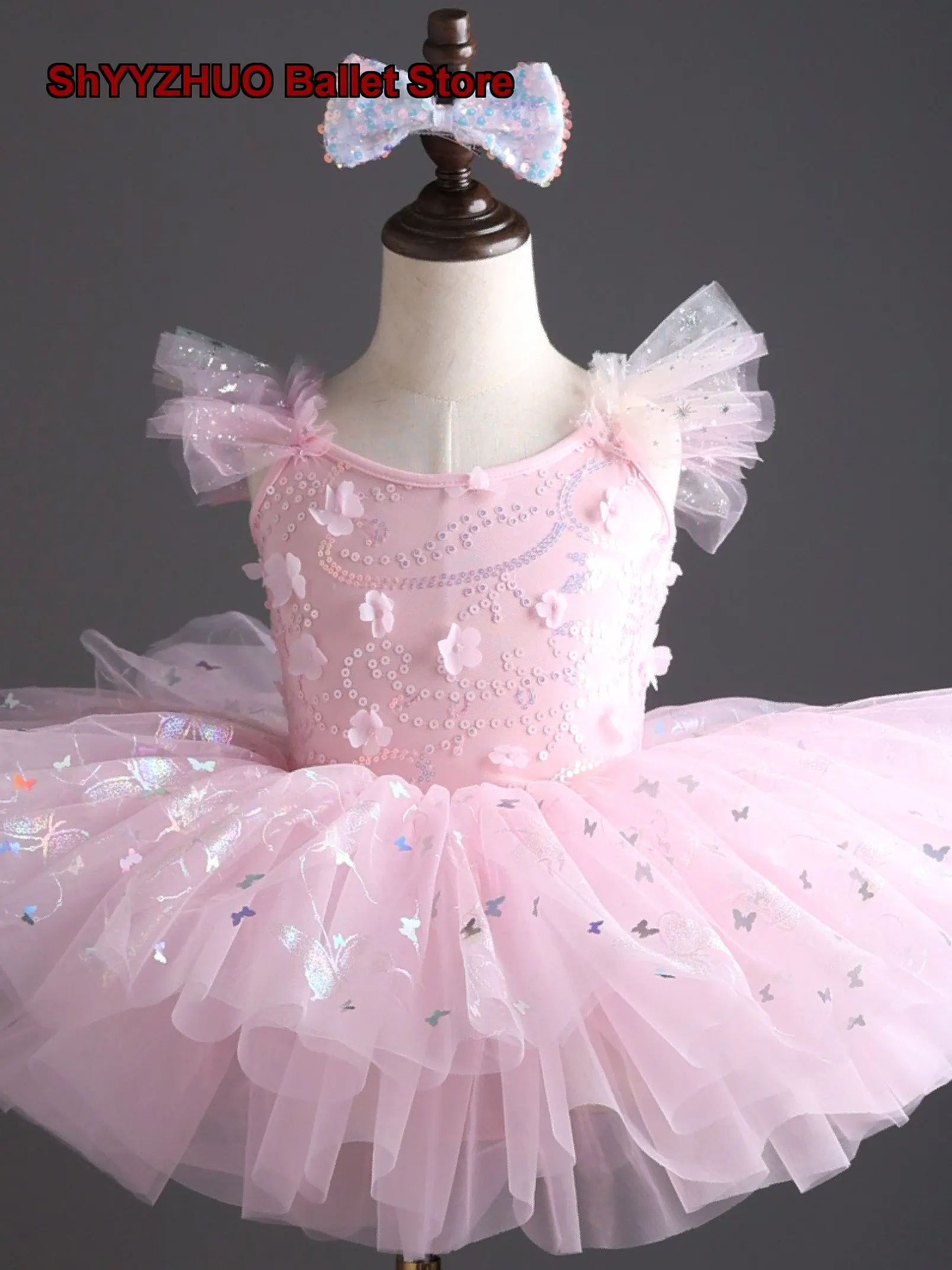 Children's Girls' Princess Tutu Skirt for Kindergarten Performances and Pageants Kids