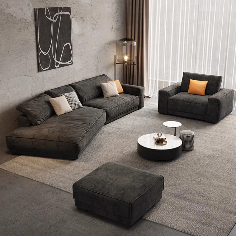 

Ergonomic Living Room Sofa Designer Corner Large Relaxings Ofas Elegant Modern Luxury Designer Designer Divano Trendy Furniture