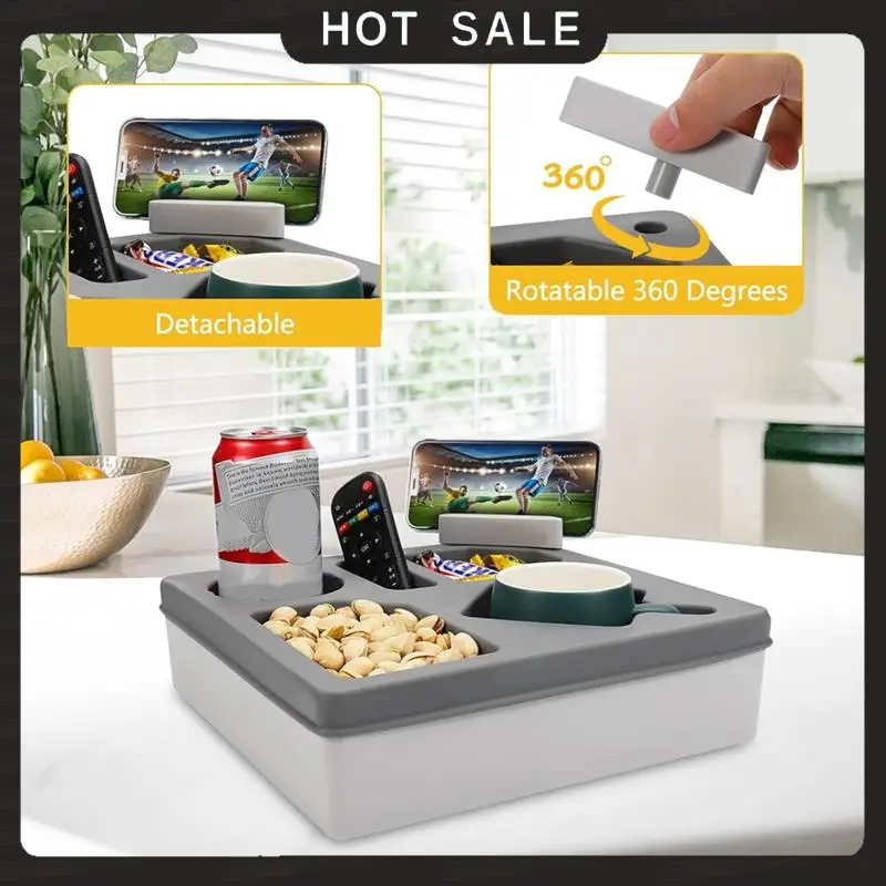 

24-часовая доставка для кровати, автокресла, дивана, подстаканника, лотка, силиконовый водонепроницаемый органайзер с подставкой для телефона для дивана