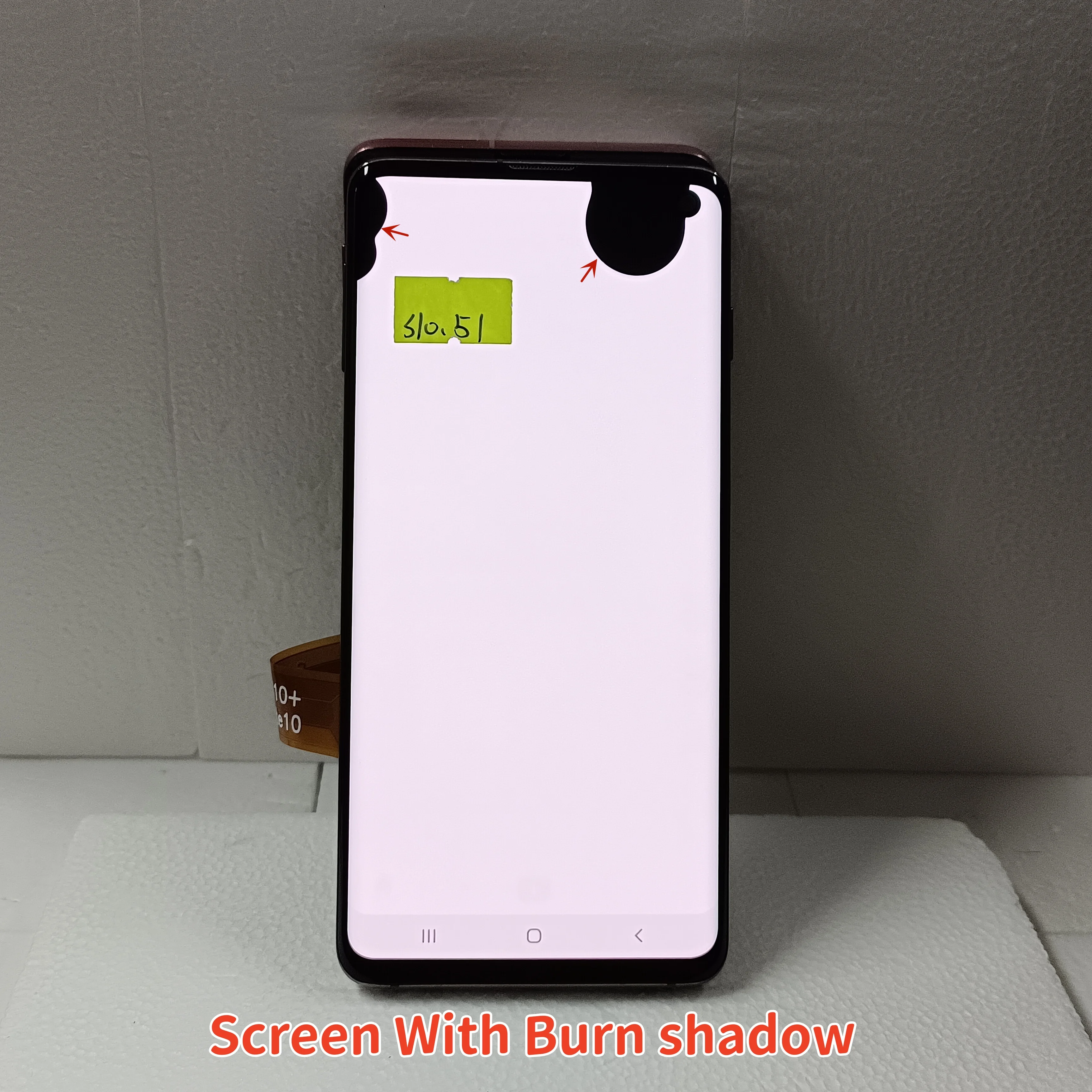 New! 6.1'' Amoled Defect Point For SAMSUNG Galaxy S10 SM-G973F/DS G973U G973 Amoled S10 Display LCD Touch Screen Digitizer