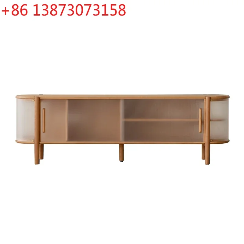 

ТВ-шкаф для гостиной, пол из массива дерева, простота, современный боковой шкаф для хранения вещей