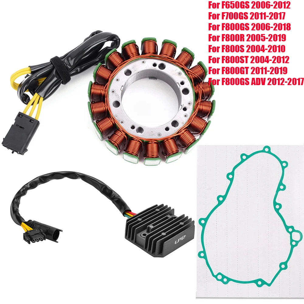 Regulator Rectifier Stator Coil Gasket For BMW F 650 700 800 GS F800 R S ST GT F650GS F700GS F800GS F800R F800S F800ST F800GT