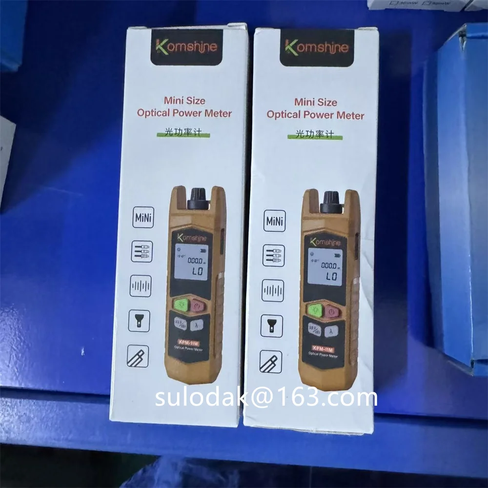 KPM-11M Mini Fiber Optical Power Meter Mini OPM -70 ~ + 10dBm -50 ~ + 26dBm LED Light Support FC SC ST Interface