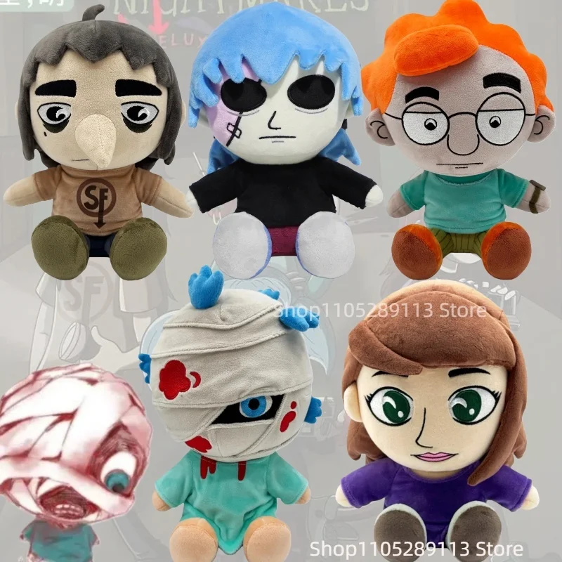 2026 New Sally Face Plush Cute Strap Up Men Omori Sunny Stuffed Toy Anime Game Peripheral Doll A Special Holiday Gifts