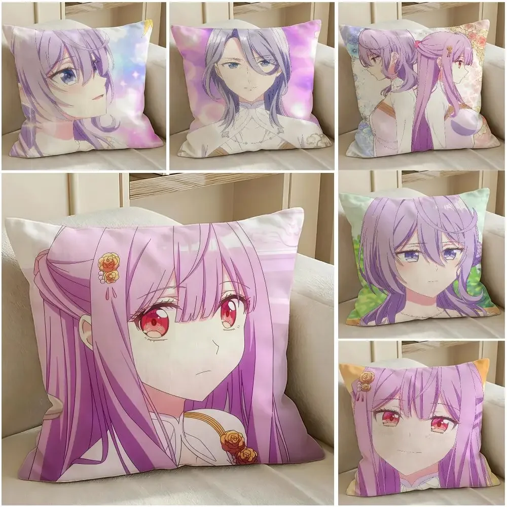 The Too-Perfect Saint Tossed Aside by My Fiancé 2 Cushion Cover Pillow Short Plush Warm CreamStylel Cushion for Living Bedroom