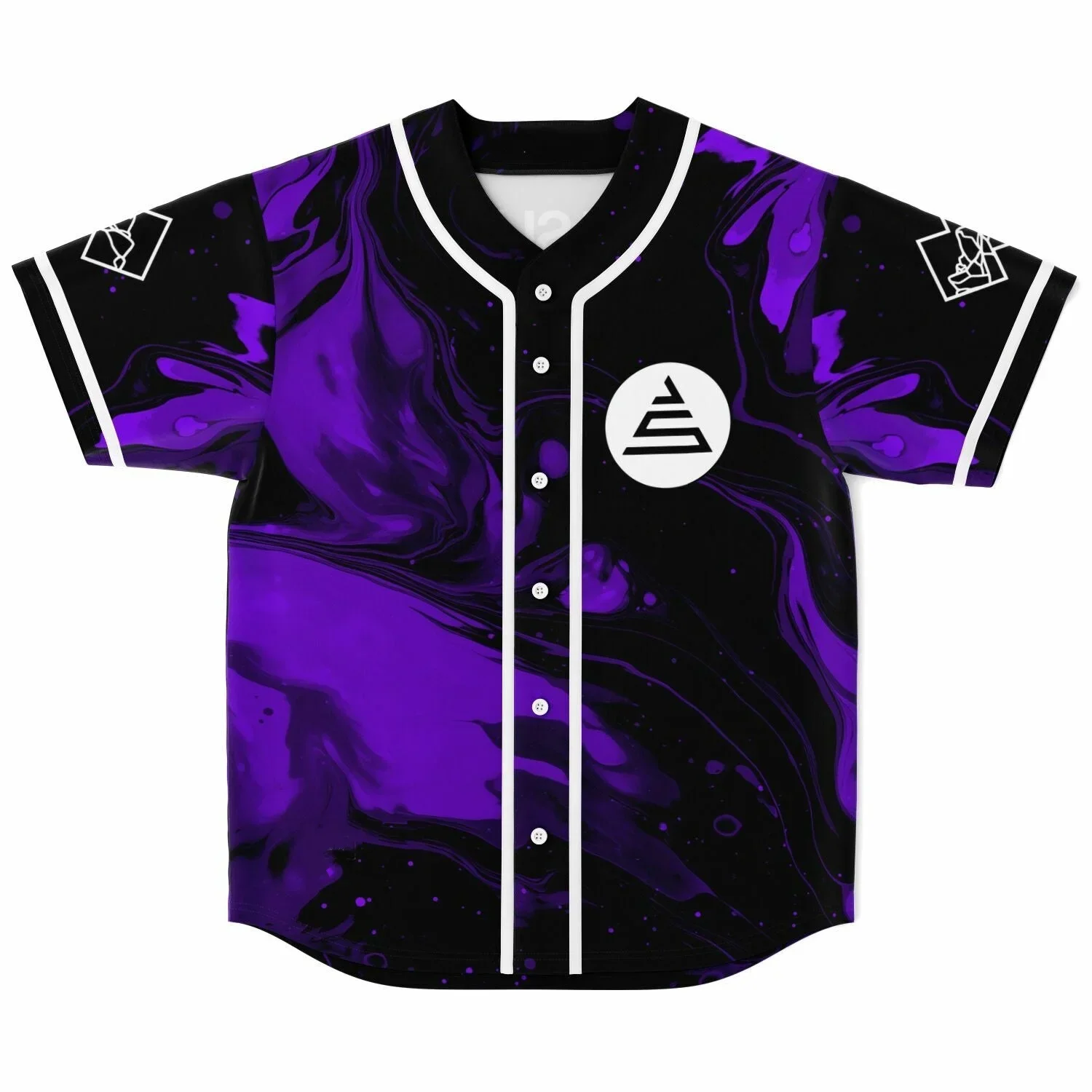 John Summit Purple Merch Baseball Jersey Thin Button Baseball Uniform Baseball Jersey for Fan