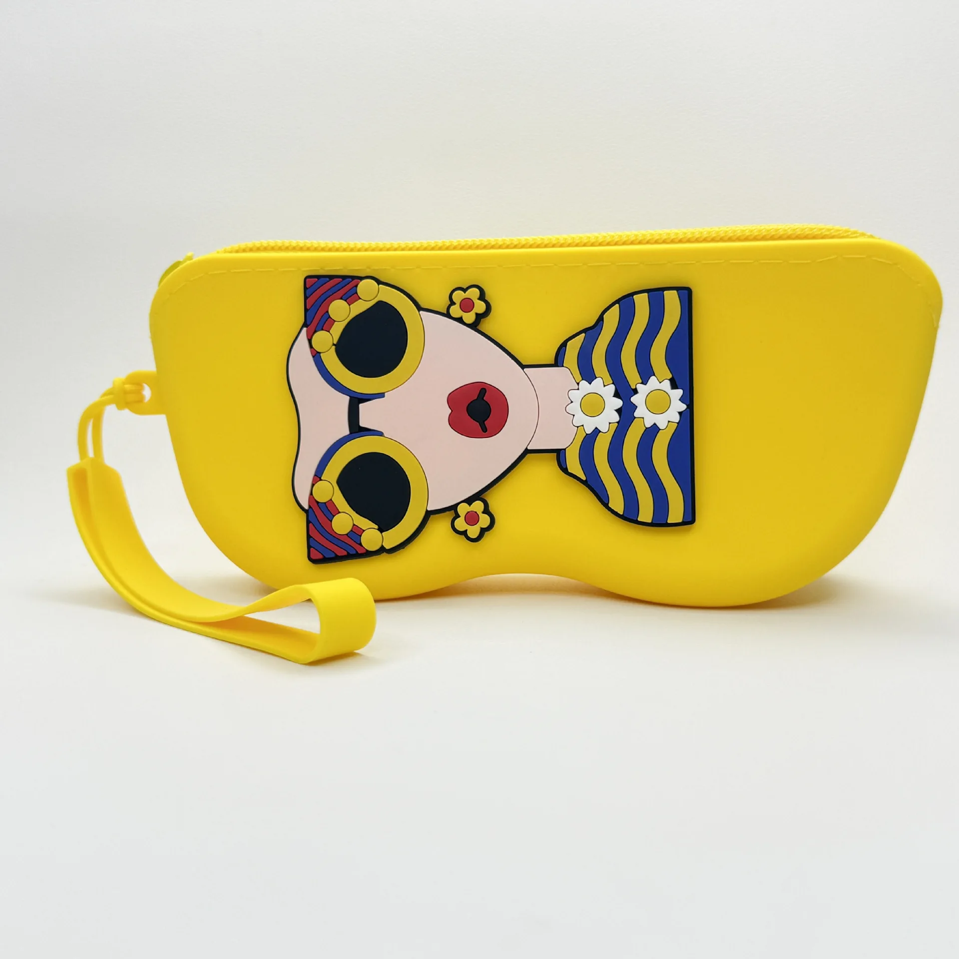 متوفر حقيبة تخزين النظارات العصرية المحمولة مع مضادة للسقوط مع مقبض معلق للنظارات وإكسسوارات المكياج