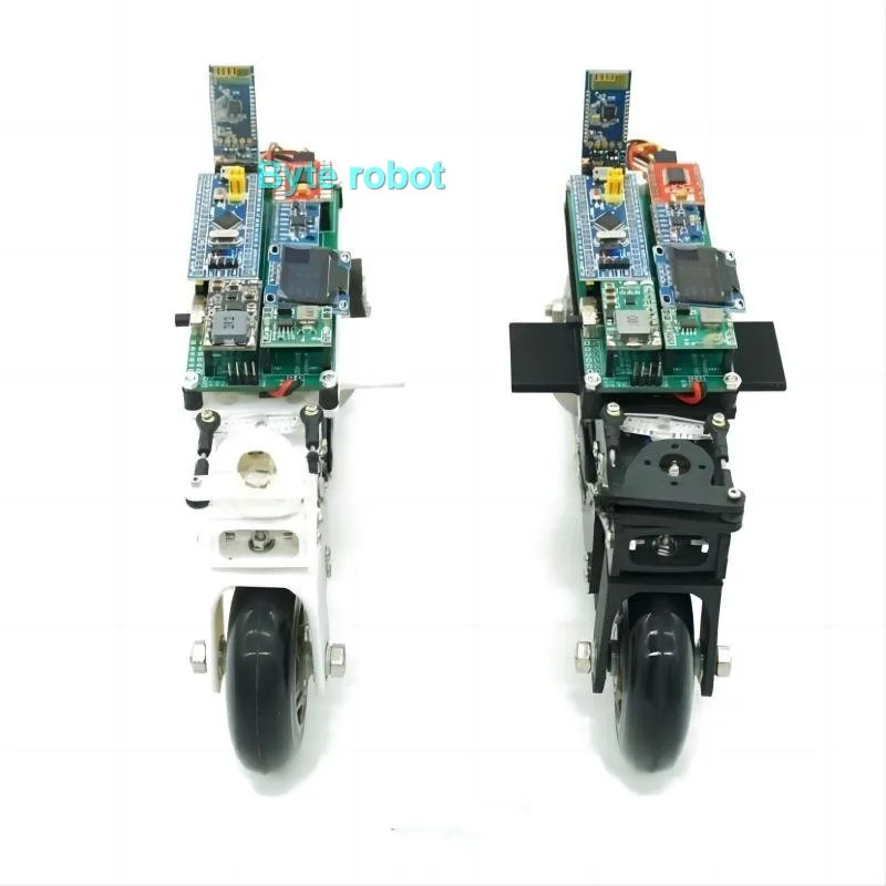 2WD RC Balance Bike Cubli Self-Balancing Car 3D Printing APP Control DC Motor Motorcycle for Open Source Programmable Robot Car