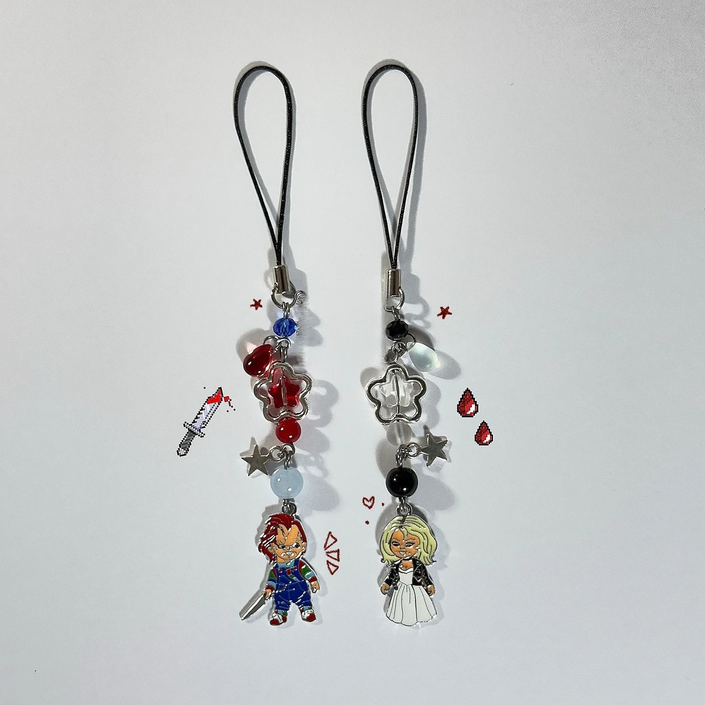 Phone Accessories Ideas - Chucky Y Tiffany Cell Phone Charm,