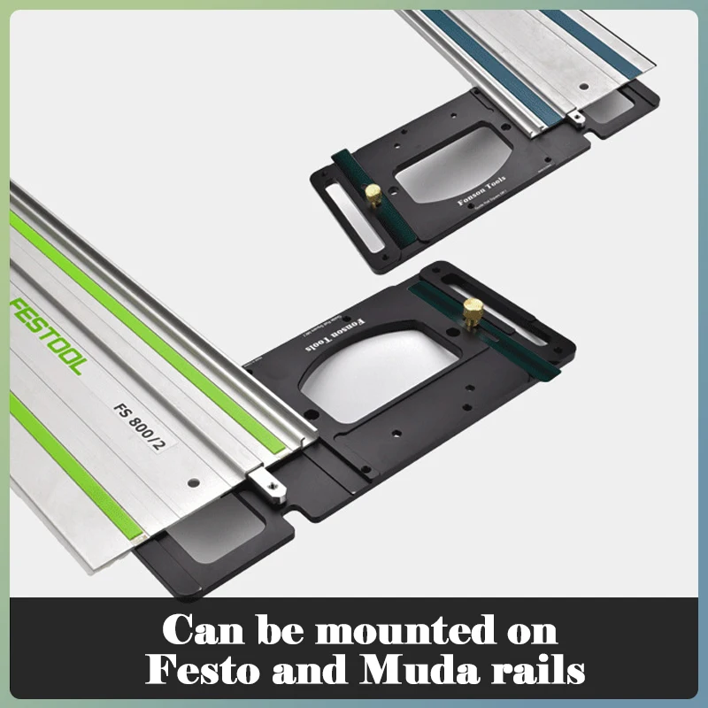 Square Guide Rail Clamp 90 Degree Track Saw Woodworking Electric Circular Saw  Position Tool  for Festool and Makita Rails Track