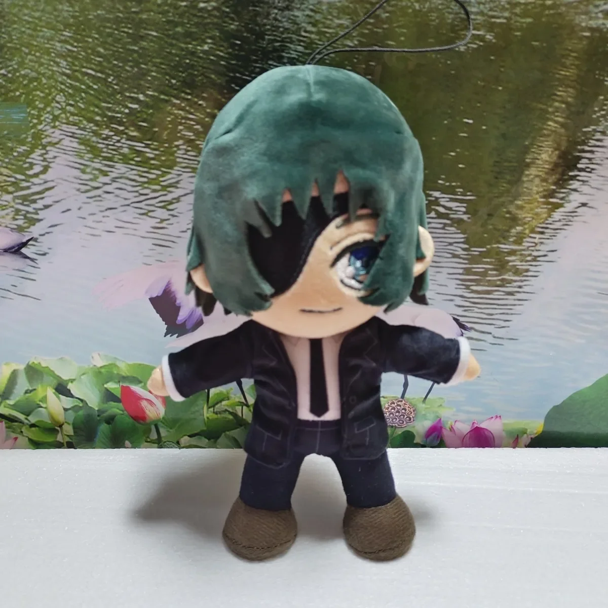 Stuffed 20cm Chainsaw Man Himeno Devil Hunter Uniform Set Cosplay Plush Doll Toys for Kids Friends Birthday Gift