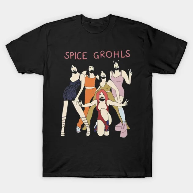 Футболка Spice Grohls с длинным или коротким рукавом