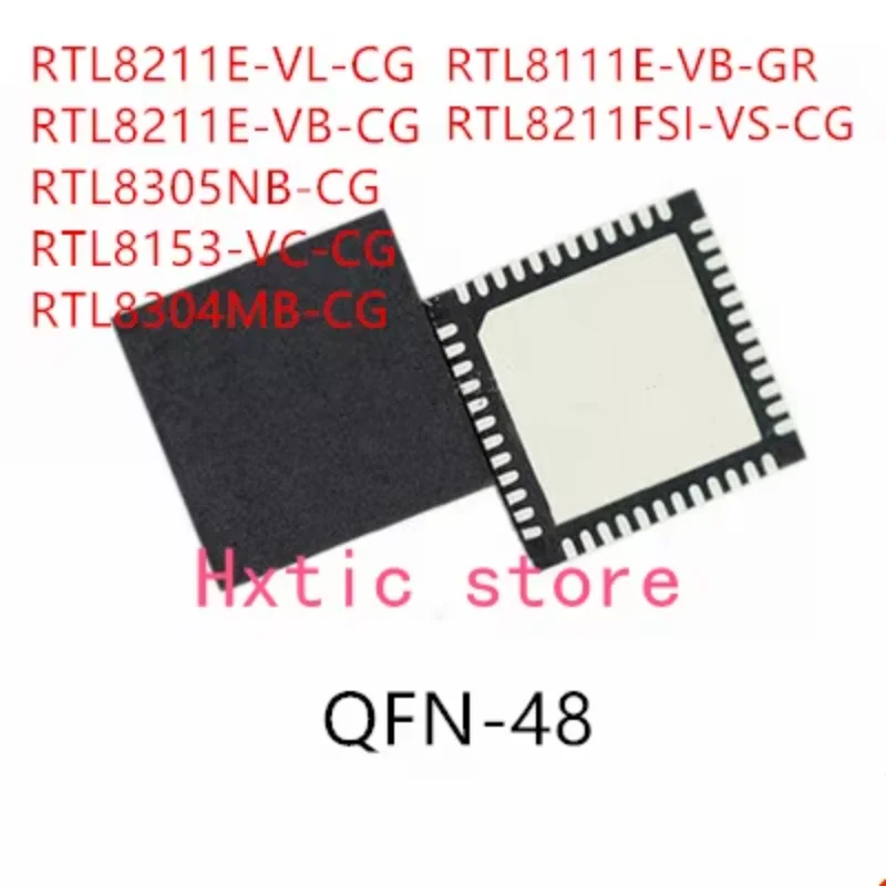 10PCS RTL8211E-VL-CG RTL8211E-VB-CG RTL8305NB-CG RTL8153-VC-CG RTL8304MB-CG RTL8111E-VB-GR RTL8211FSI-VS-CG IC