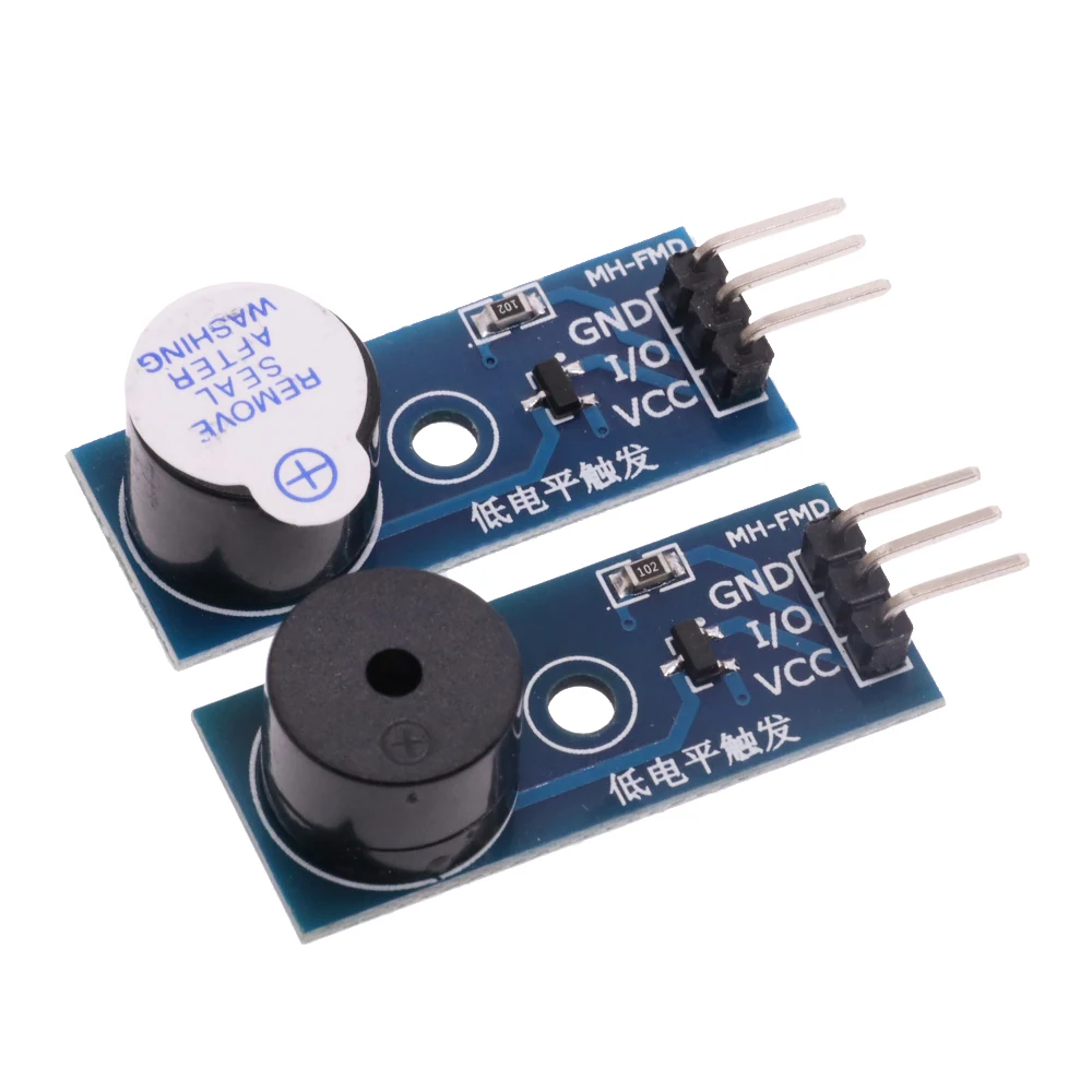 1/5/10PCS Active / Passive Buzzer Module DC 3.3-5V For Arduino Smart Car DIY Kit Low Level Trigger Control Board Sound Sensor