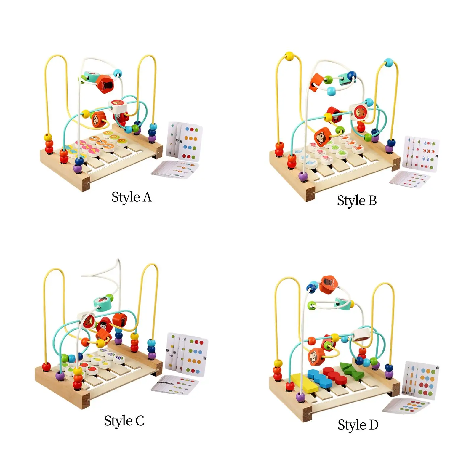 Roller Coaster Educational Circle Toy Interactive Toy for Bedroom Home