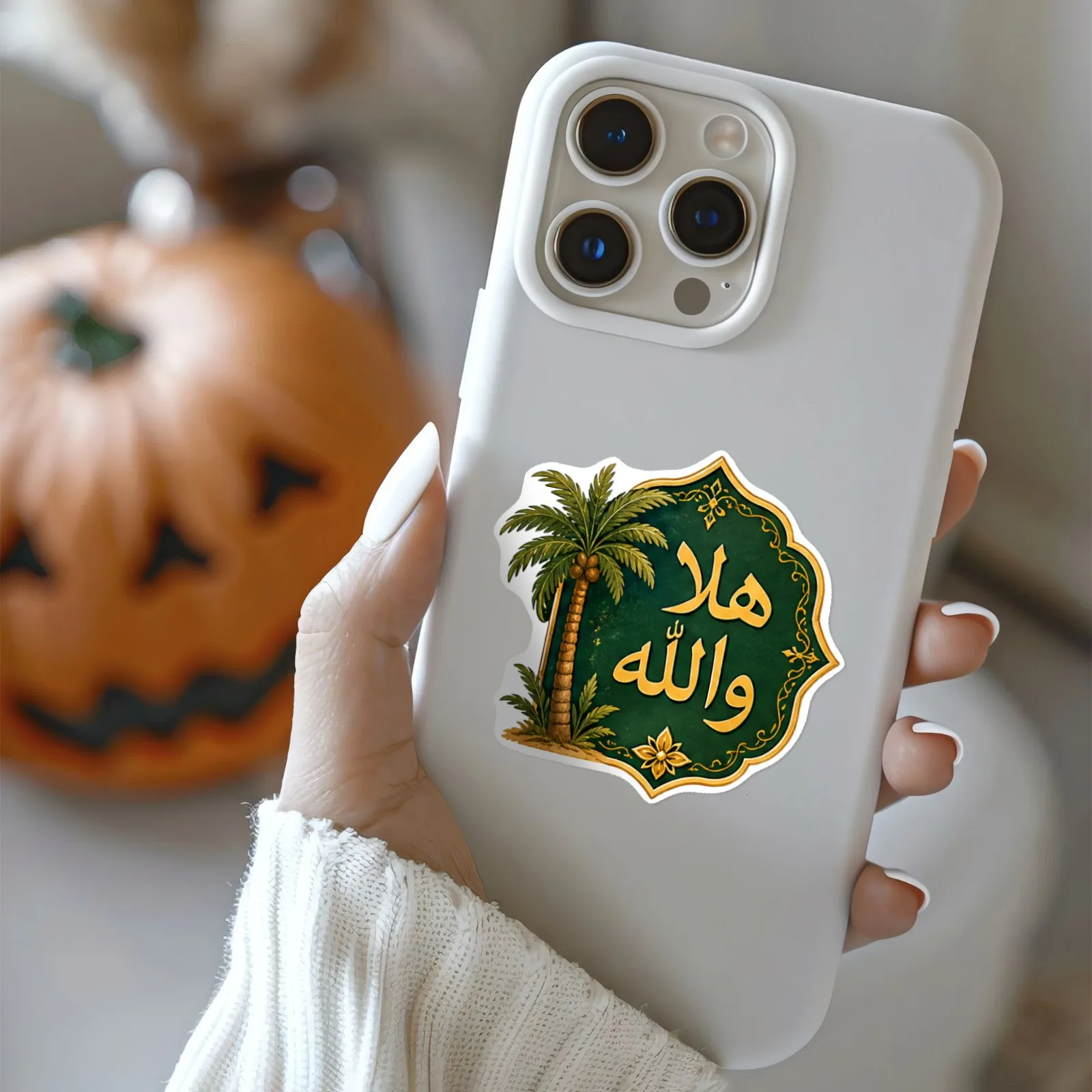 50 PCS Arabic Style Stickers Exotic Cultural Element Decorate Water Cup Bike Scrapbook Phone Case Waterproof Decals view 6