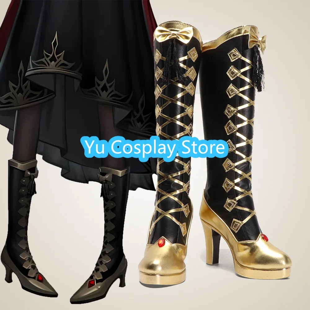 

Yu Cosplay Store Identity V Mechanic "Heart Lock" Cosplay Shoes Anime Cosplay Shoes Boots Halloween Costumes Props