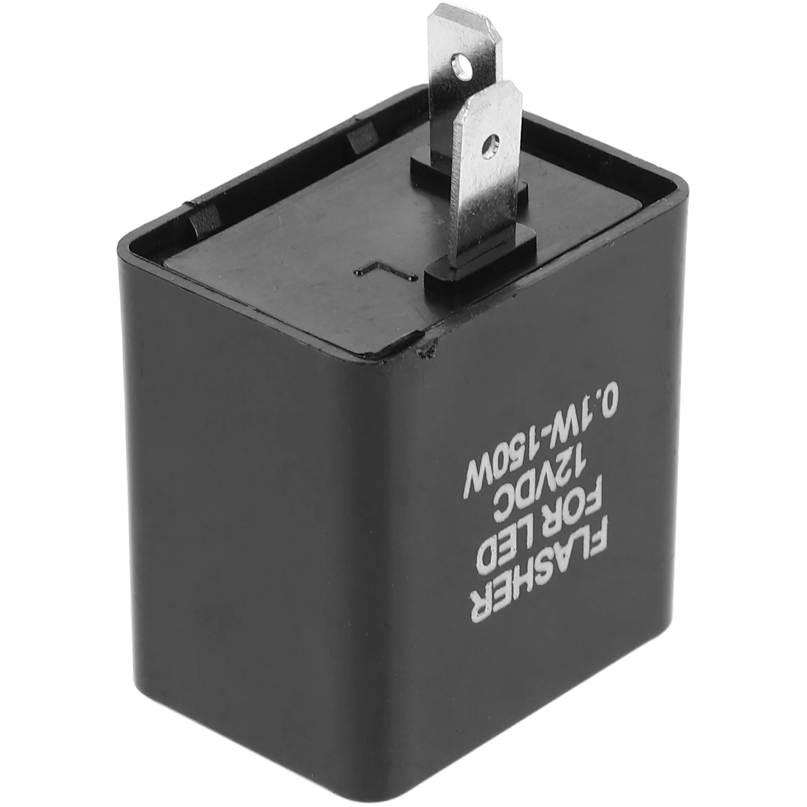 

12V LED Flasher Relay for Motorbike 2 Pin Electronic Turn Signal Module Enhanced Safety Automotive Relay Compatible with