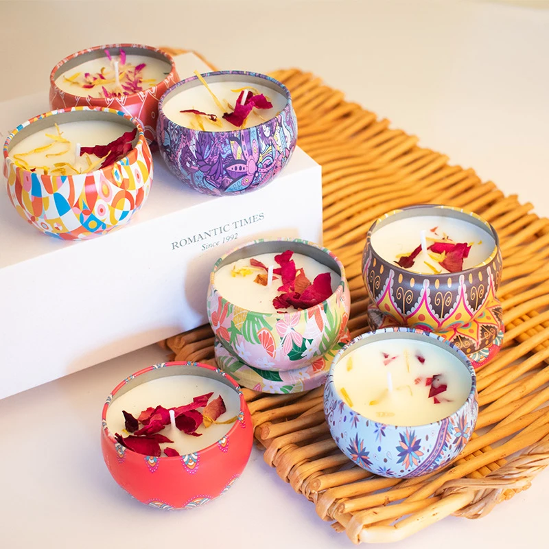 Velas Aromáticas con Aroma a Flores de Yunnan para Dormitorio, Cocina, Sala de Estar, Eliminan Olores, Aromaterapia, con Jabón de Flores de Yunnan