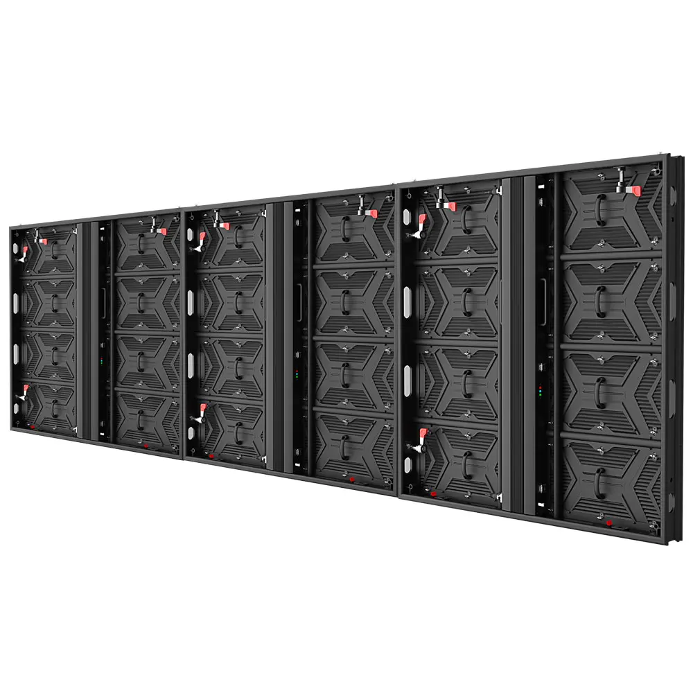 Naked Eye 3D Video Wall P4 Curved Angle 8K Resolution Virtual Reality Immersive Experience