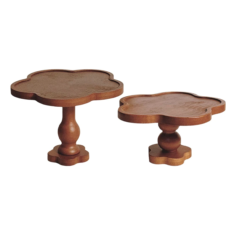 

Vintage Wooden Tall Tray Aroma Candle Storage Decorative Home Decoration Wooden Tray for Candles Ornaments Organizer
