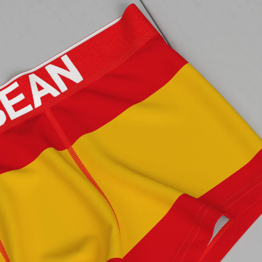 SEOBEAN Men's Low Waist Underwear Quick Drying Theme Youth Sexy Briefs Four Corners Design Comfortable Innerwear view 6