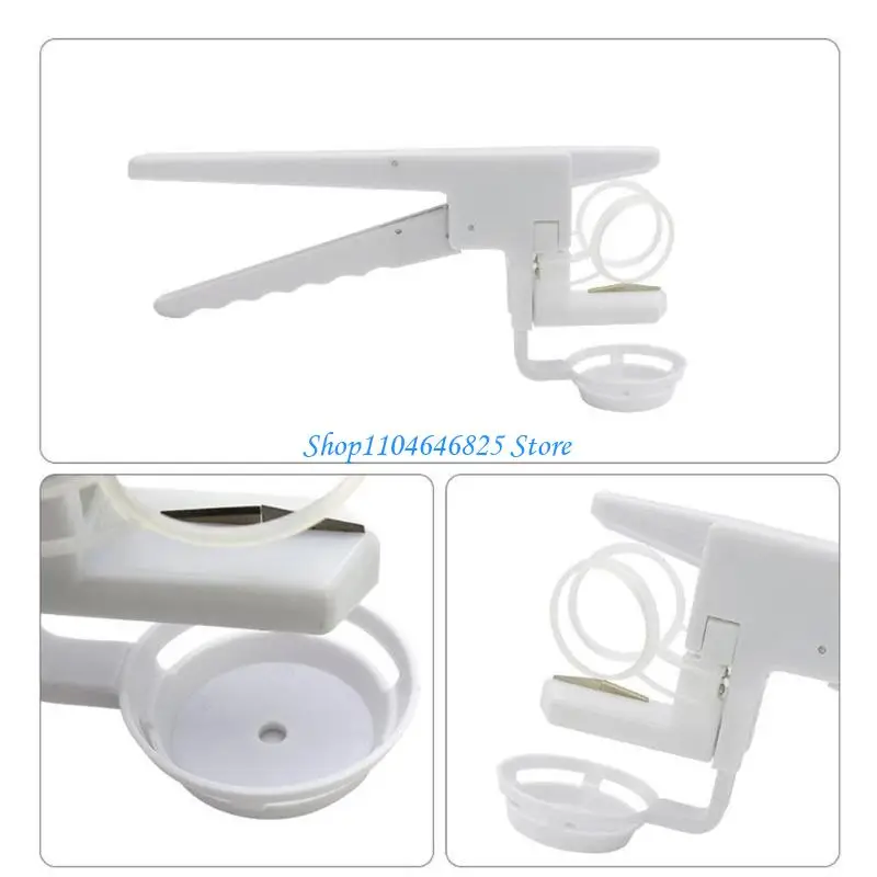 Easy to Use Detachable Handheld Eggs Separator Kitchen Gadget Eggs Opener Tool with Ergonomic Handle