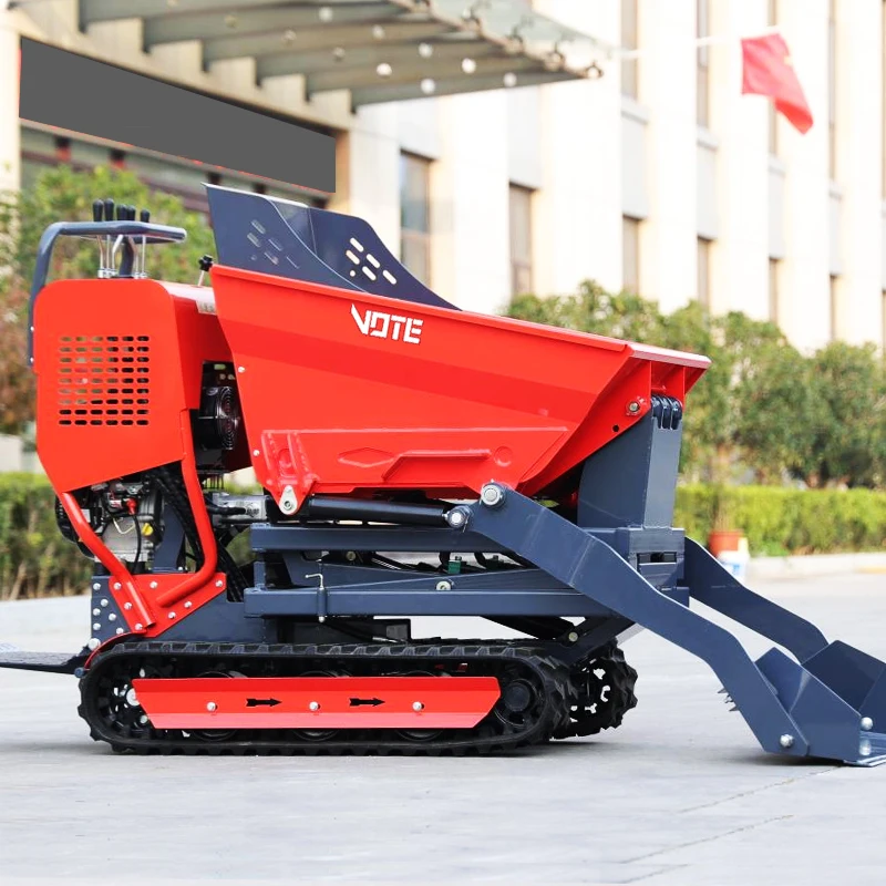 Mini Dumper With 500kg Loading For Building Construction Use China Manufacturing Factory Can Be Customized Fast Delivery