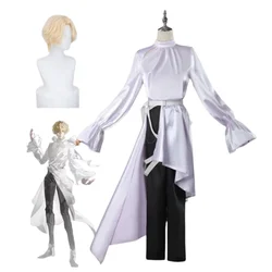Luka Cosplay Costume Anime Alien Stage Luka Cosplay Costume light yellow short hair Synthetic Wig