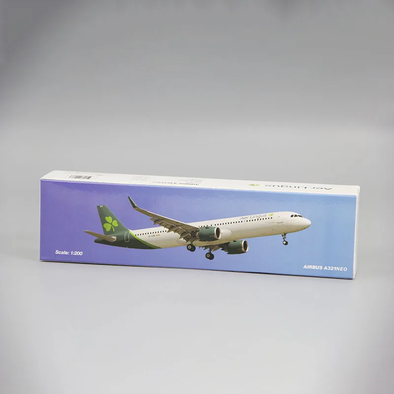 Plastic Assembly Plane Model 1:200 For A321neo A321 Ireland Airline Aircraft Plane Toy for Collection