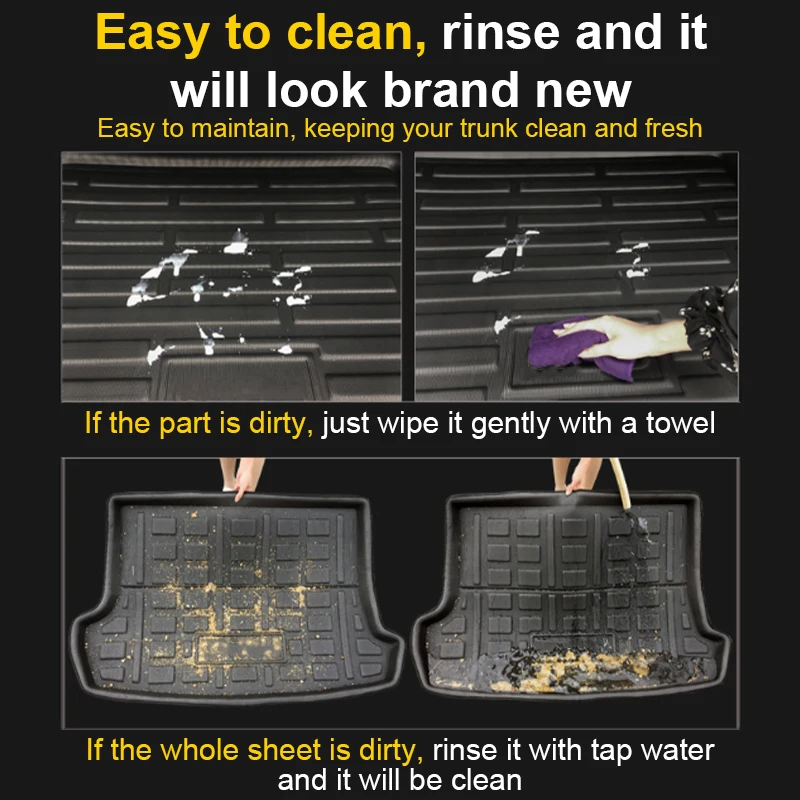 

Аксессуары для Nissan Micra March K13 2010-2015 2012, коврик для заднего багажника автомобиля, противоскользящий водонепроницаемый защитный коврик из ЭВА, ковер для хранения