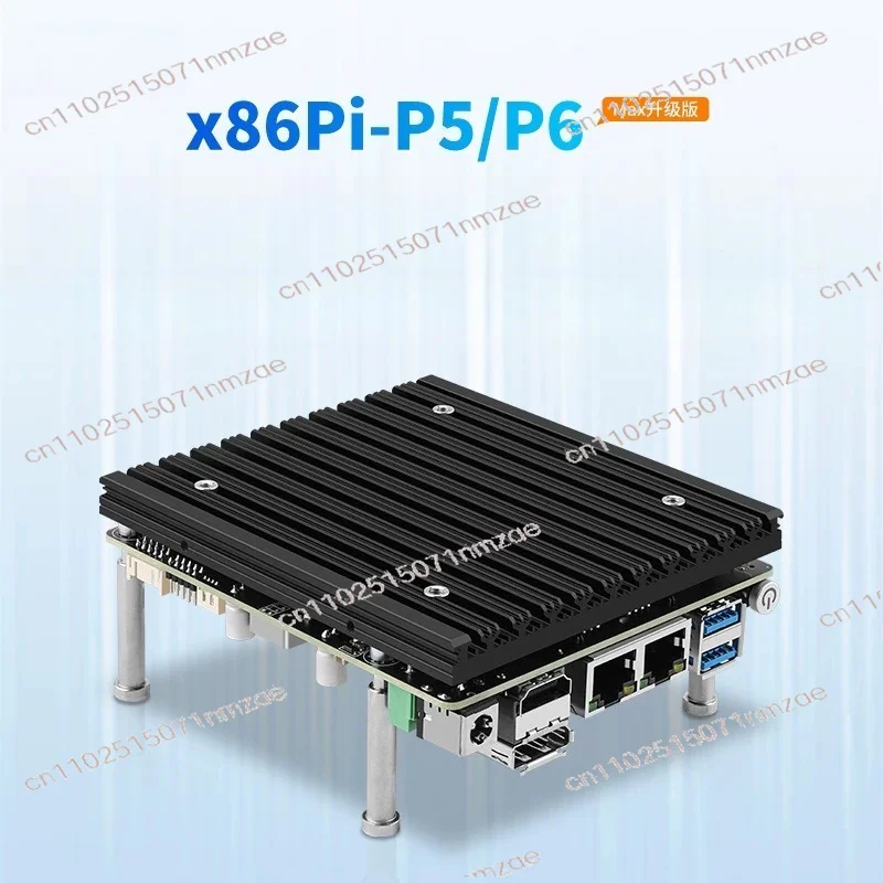 P5-MAX Mini X86 Host, N150/N305/N350/N355, 7×M.2 NVMe, DDR5, Fanless Firewall Router