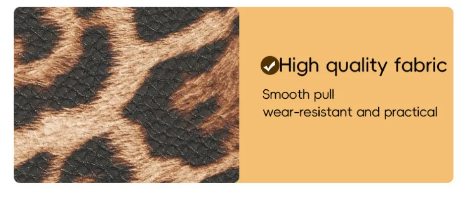 Neue Retro-Geldbörse mit Leopardenmuster, ultraleicht, modisch, vielseitig, für Damen – Detail 13