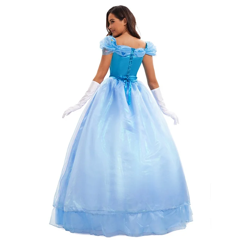 مجموعة أزياء الهالوين سندريلا برينك دكتور فيري تي ملابس أداء المسرح ay Fairy T Princ ملابس نسائية