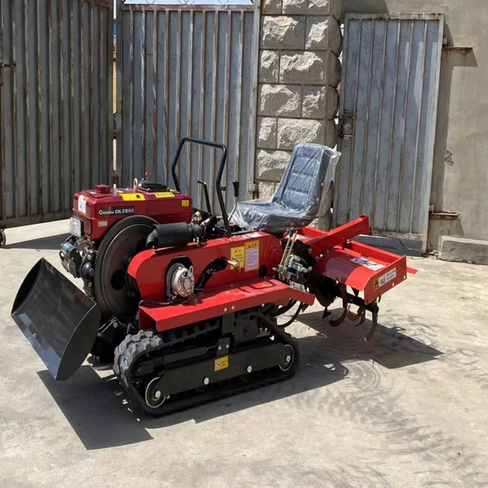 35HP 4WD Mini Tiller, Super Powerful for All Kinds of Hard Soil