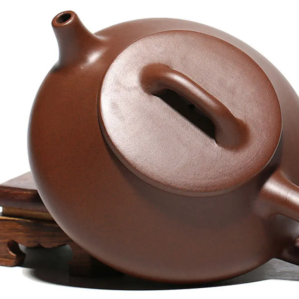 

1Pcs High Quality Purple Clay Kettle Comfortable Grip Efficient Boiling Tea Maker for Green White Tea Style