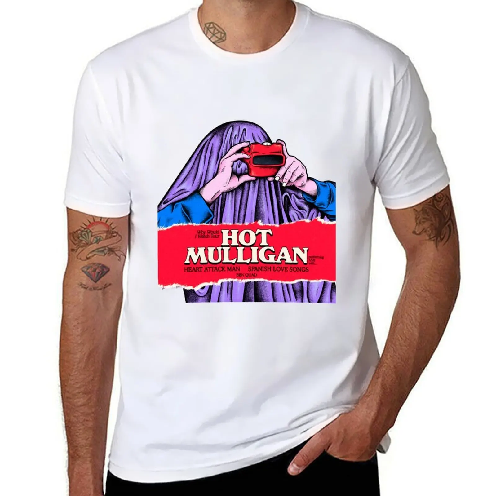 

Hot Mulligan T-Shirt t shirts for man graphic funny men t shirt cotton 100% T-Shirt