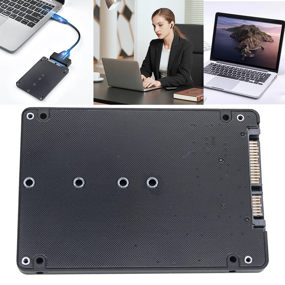 

Карта конвертера M.2 NGFF SSD в SATA3 Плата адаптера жесткого диска 6 Гбит/с Карта адаптера двойного назначения M.2 NGFF в SATA3.0 для ПК