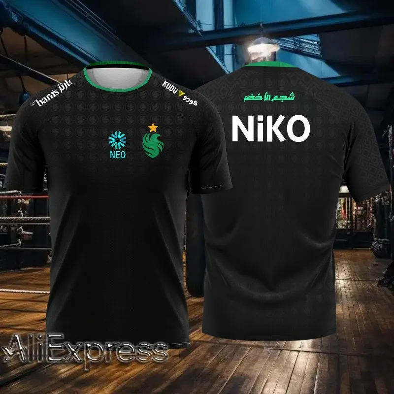 

Трикотажные изделия Esports Club Team Falcons 2025 CS2, тренировочная форма для игроков Valorant, подарки для фанатов, футболка унисекс, дышащие толстовки