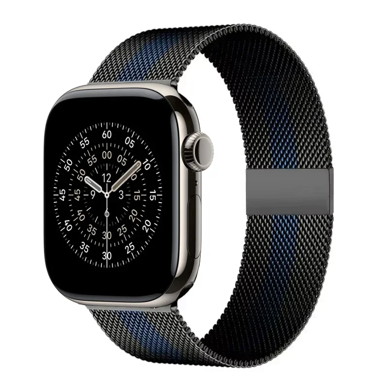 Milanaise-Schlaufenarmband für Apple Watch Band 11 46 mm 44 mm 40 mm 41 mm 42 mm 45 mm Armband iWatch Serie 10 8 7 6 5 4 SE 9 Ultra 3 49 mm