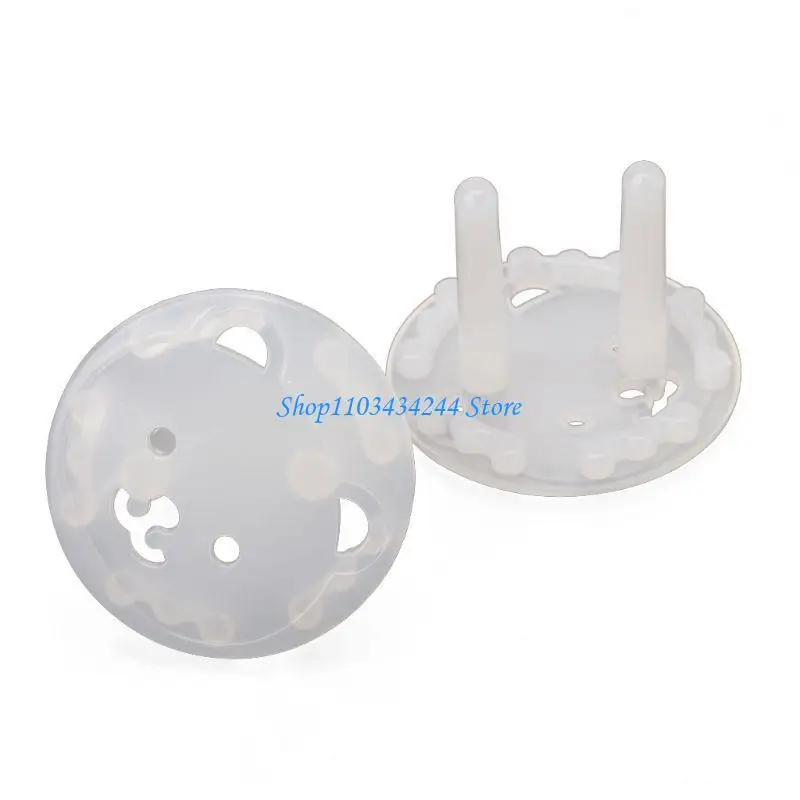 

G2TC 10X Child Safety Socket Covers Electrical Outlet Protectors Kid Proof Clear Child Proof Outlet Plug Covers
