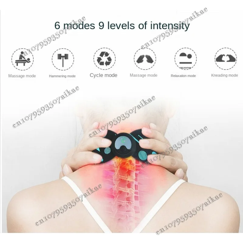 مدلك الرقبة المحمول EMS ، ملصق تدليك عشرات المفاصل ، أداة العلاج الطبيعي ، التيار الجزئي ، منتج جديد