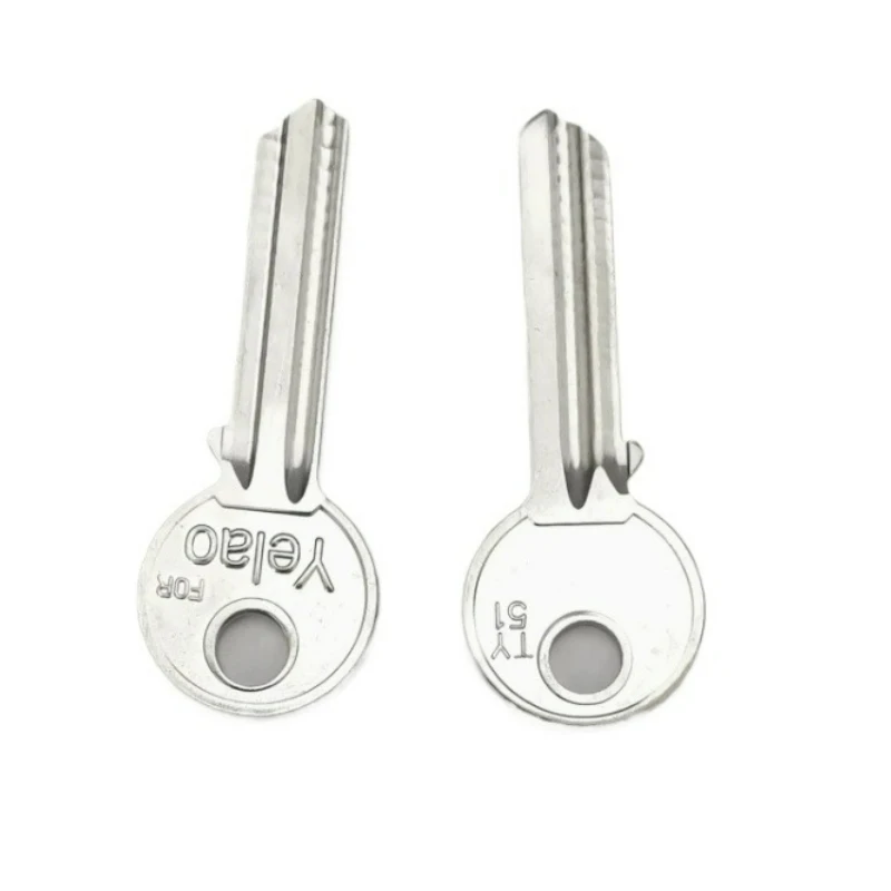 2PC  E-228 Is Suitable for 3-inch Ye Lao Key Blanks, Long Guli Round Groove Spherical Lock Wooden Door Key Blanks image 5