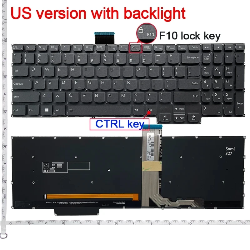 US Laptop Keyboard For Lenovo YOGA 16S ACH 2022 Thinkbook 16 G4+IAP Thinkbook 16P G2 Thinkbook 16P G3