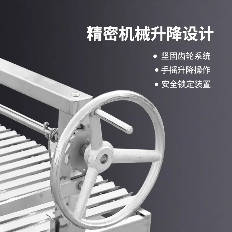 Charcoal barbecue grill, villa courtyard barbecue grill, home user outdoor charcoal grill