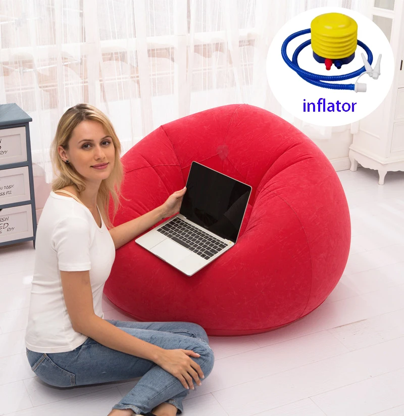 Grosir besar portabel anak-anak nyaman kursi Sofa tahan air Inflatable ruang tamu Furniture kursi Bean Bag