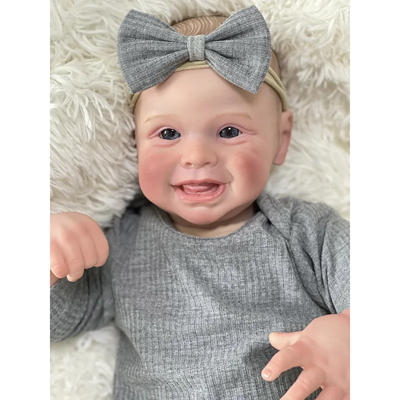 NPK Harper muñeca reborn recién nacida realista con tacto suave - imagen 4